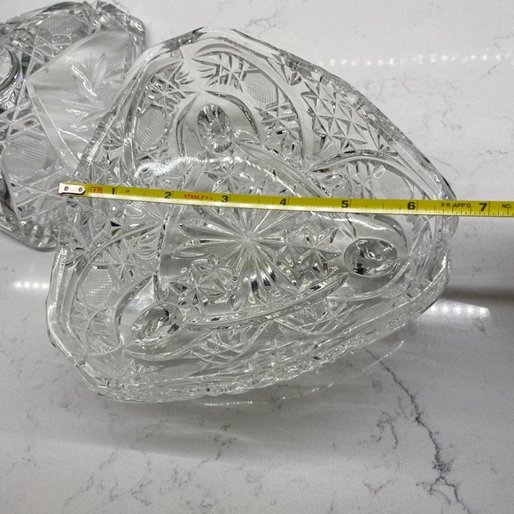 Pinwheel crystal Dish - Picture 5 of 7